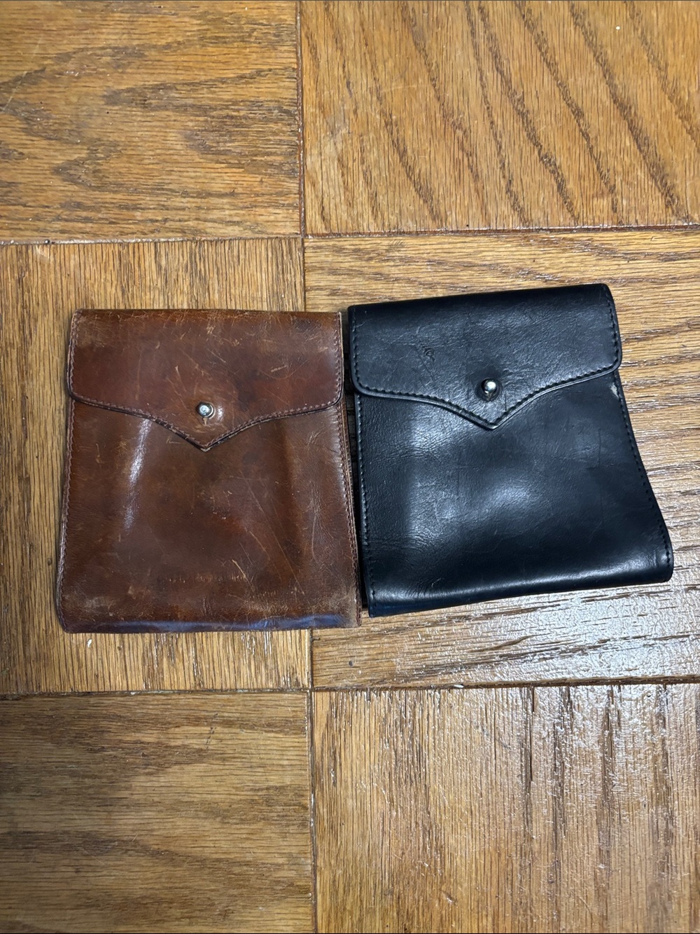 Classic Leather Men’s Wallet - Black and Brown